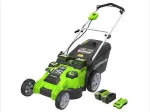 Greenworks 40V 20" Twin Blade Mower 25302 (2015)