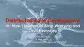 Distributed Agile Development or: How I Learned to Stop Worrying and Love RemotiesArthur Richards, Global Scrum Gathering in Phoenix, Arizona on 2015-05-04