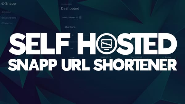 Snapp - Yet Another Self-Hosted Url Shortener