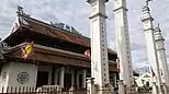 Trụ biểu at đình Ba Đồn