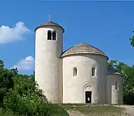 Image 3Rotunda of St. George from the beginning of the 12th century on Mount Říp (from History of the Czech lands)