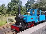 Alan Keef 2-6-0TT 'Bunty' at Etal Station