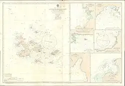Image 28Admiralty chart of the Galápagos (1953) (from Galápagos Islands)