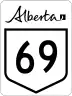 Highway 69 marker