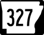 Highway 327 marker