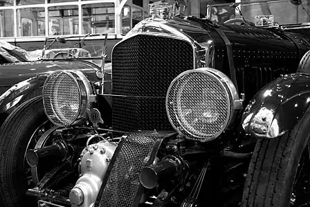 Image 12A Bentley in the National Motor Museum in Beaulieu (from Portal:Hampshire/Selected pictures)