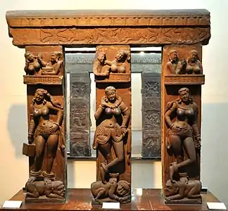 Bhutesvara Yakshis, Mathura ca. 2nd century CE.
