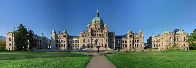 Image 76British Columbia Parliament Buildings, Victoria, Canada (from Portal:Architecture/Civic building images)