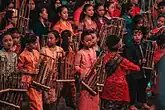 Image 18Angklung, traditional music instrument of Sundanese people from West Java (from Culture of Indonesia)