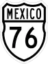 Federal Highway 76 shield