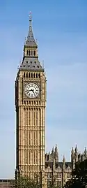 Clock Tower, Palace of Westminster at Big Ben, by Diliff