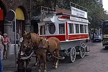 Image 135Preserved 1857 horse bus in Copenhagen (from Horsebus)