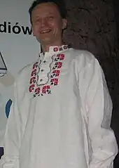 Image 10Traditional Belarusian shirt (from Culture of Belarus)