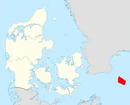 Map of area where dinosaur teeth were found