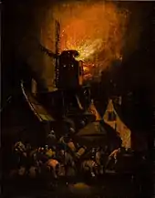 Image 50Egbert Livensz van der Poel, Windmill Fire (17th century), National Museum in Kraków (from Windmill)