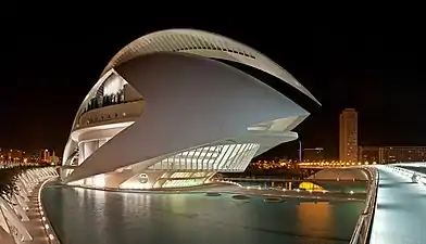 Image 73Palau de les Arts Reina Sofía, Valencia, Spain.  by Diliff (from Portal:Architecture/Theatres and Concert hall images)
