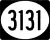Highway 3131 marker