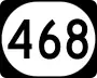 Kentucky Route 468 marker