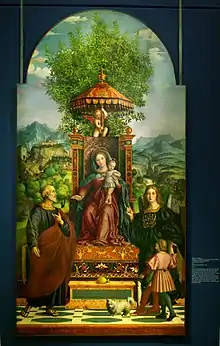 Madonna dell'Ombrello, 1530, Museo di Castelvecchio, Verona