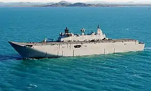 HMAS Canberra in 2021