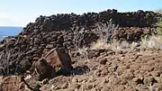 Walls of Halulu Heiau