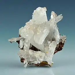 Image 72Hemimorphite, by Iifar (from Wikipedia:Featured pictures/Sciences/Geology)