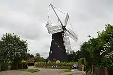 Image 665-sail Holgate windmill in York, England (from Windmill)
