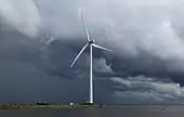Image 14A wind turbine in Huikku, Hailuoto, Finland (from Windmill)