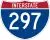 Interstate 297 marker