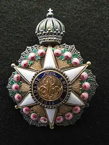 Details of the insignia