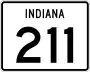State Road 211 marker