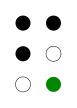 ⠫ (braille pattern dots-1246) 
