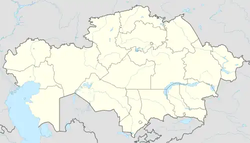 Atyrau is located in Kazakhstan
