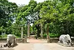 Trụ biểu at Tomb of Lê Thái Tổ