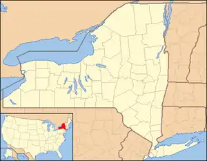 Ithaca Bus Station is located in New York