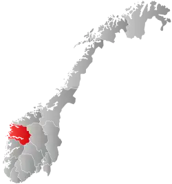Official logo of Naustdal Municipality