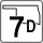 State Highway 7D marker