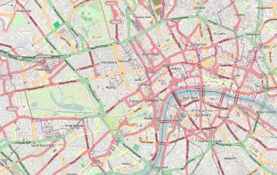 Tate Britain is located in Central London