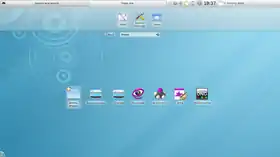 Plasma Netbook's Search and Launch view.