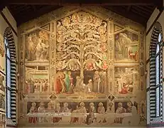 Arbor vitae, c. 1330-40 or -60, Santa Croce Refectory
