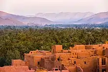 Image 31Qsar Tamnugalt, a qsar near Agdz in the Draa Valley (from Culture of Morocco)