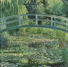 Water Lilies and the Japanese Bridge, 1897–1899, Princeton University Art Museum