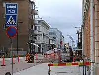 Image 33A road work at the Torikatu street in Oulu, Finland. (from Roadworks)