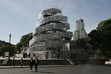 Image 35Marta Minujín's Tower of Babel (2011) (from Culture of Argentina)