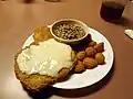 Image 26Chicken fried steak, corn nuggets, purple hull peas (from Culture of Arkansas)
