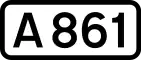 A861 shield