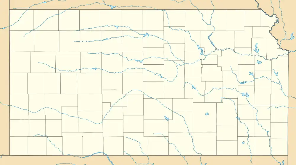 Penokee is located in Kansas