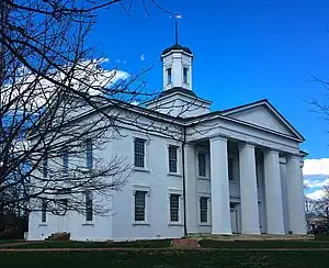 Image 28Vandalia State House, the former state capitol. It was built in 1836 and is maintained by the Illinois Historic Preservation Agency. Photo credit: Art davis (from Portal:Illinois/Selected picture)