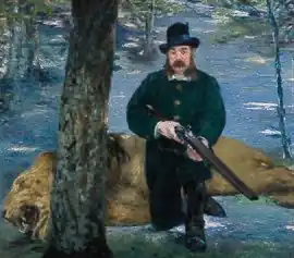 Pertuiset, the lion hunter, 1881, Museu de Arte, São Paulo
