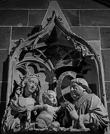 Fragment of tomb of Konrad von Bussnang